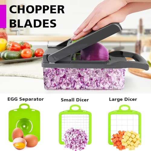 Dual-Head 13 in 1 Food Chopper