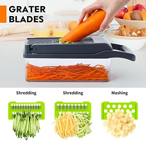 Dual-Head 13 in 1 Food Chopper